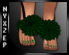 Shamrock Flower Feet