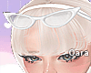 R. Glasses - White