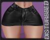 ! Dark Leather Shorts