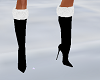black xmas boots 