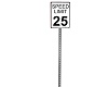 Speed Sign 25mph