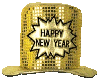 [R] new years hats gold