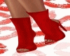 OR red lady shoes