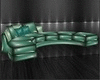 Green LatexRubber Couch