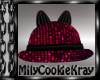 MCK Pink Cat Ear Hat
