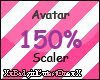 Fem. Avatar Scaler 150%