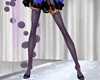 Blue Stockings & Heels