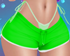 Short + Bikini Green