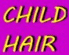 CHILD HAIR BLONDE