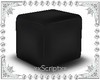 SCR. Black Cube Seat