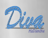 Diva Sign w/diamonds
