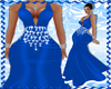PF Blue Christmas Gown