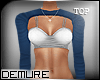 {D}FlawlessTop|Blu ~MUSE