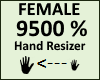 Hand Scaler 9500% Female