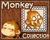 Zombie Monkey Stamp