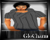 Glo*Gray Ribbed Shirt(M)