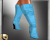 BLUE SUEDE BOOTS