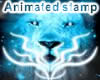tribal lion stamp anim