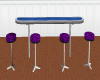 {D}Club table and stools