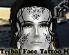 Tribal Face Tattoo Male