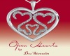 Open Hearts necklace