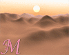 *M*Sunset Temple Desert