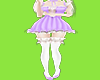 *R* Maid outfit purple