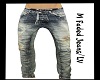 LV/ M  Faded Jeans