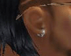Earrings Black diamond