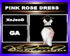 PINK ROSE DRESS