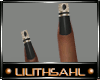 LS~ZigZag Nails Blk/Gld