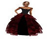 Black & Red Ball Gown