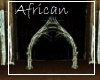 African Wedding Arch