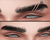 piercing eyebrows