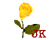 Animated Yellow Rose 01