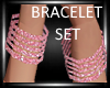Pink Bracelet set