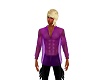 DL}PurpleSheerShirt (M)