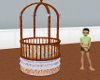round baby pooh crib