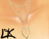 [LK] heart necklace