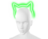 AS Neon Green Cat Ears