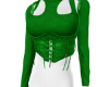 Green Corset Top