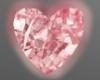Pink Dia Heart Inside