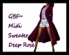 GBF~Dp Rose Sweater