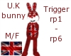 U.K. Bunny outfit