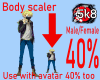 40% Kids Body Scaler M/F