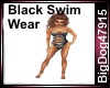 [BD] Black Swim Wear