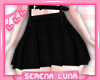 SL | Pleat Skirt - Black