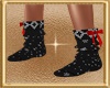 ✘ Xmas Black Socks