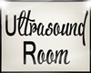Ultrasound Room Sign
