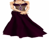 Purple Diamond Gown